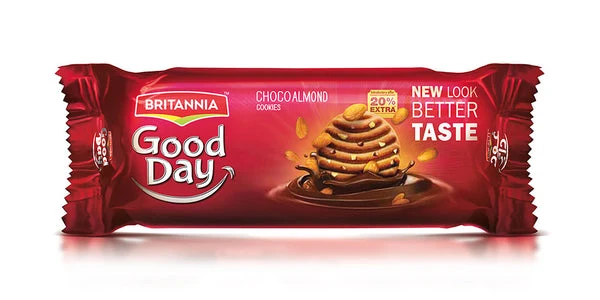 Britannia Choco Almond Cookies 120 Gm