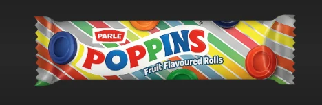 Parle Poppins Fruit Flavoured Candies 13g