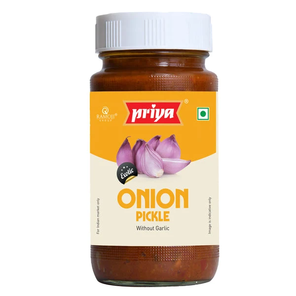 Priya Onion Pickle Without Garlic 300g