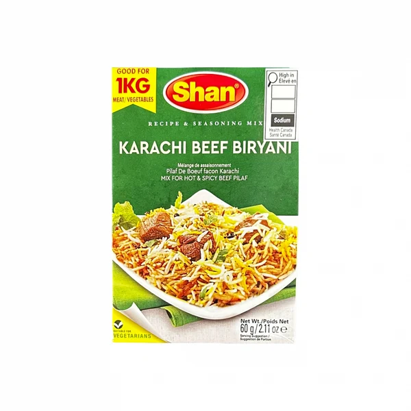 Shan Karachi Beef Biryani 60g